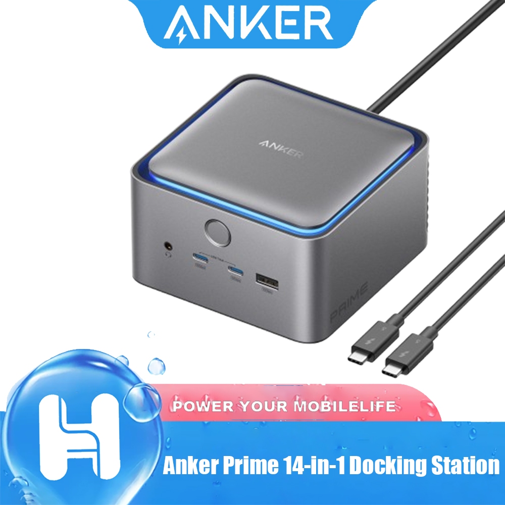 สถานีเชื่อมต่อ Anker Prime 14-in-1 8K Thunderbolt 5 HUB พร้อมการชาร์จที่รวดเร็ว 140W