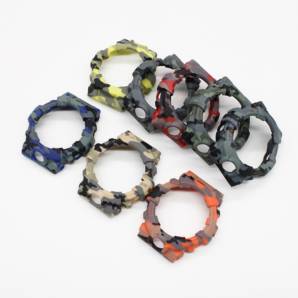 Camouflage Bnb สําหรับ GA-800 GA-800-4A GA-810 เปลี่ยนฝาครอบกรอบ Bezel อุปกรณ์เสริมมาพร้อมกับเครื่อง