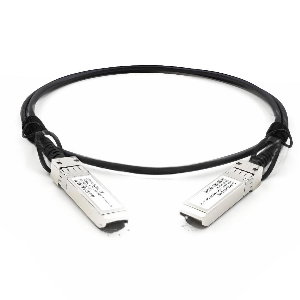 10G SFP+ สาย Twinax, ทองแดงติดตั้งโดยตรง (DAC) 10GBASE SFP+ Passive Cable สําหรับ Cisco SFP-H10GB-CU