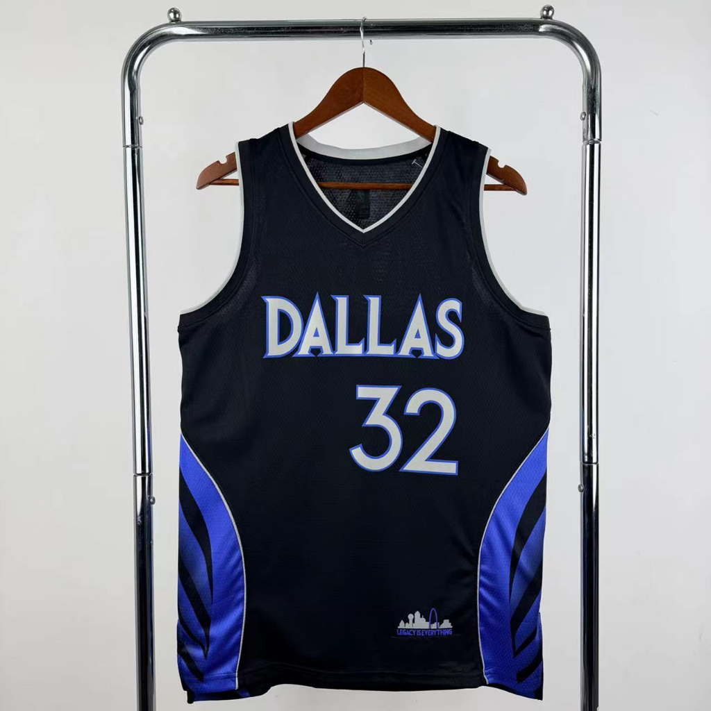 Hot Pressed Mens Dallas Mavericks Cooper Flagg Jersey เสื้อบาสเก็ตบอลสีดํา