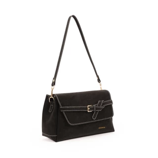COCOTAYA- Bag กระเป๋าข้างไหล่สำหรับผู้หญิง สไตล์เรโทร ดีไซน์คล้องบ่า พิมพ์ลาย retro ทำจากหนังปุ๊วมันเงา ใช้งานได้ทุกวัน