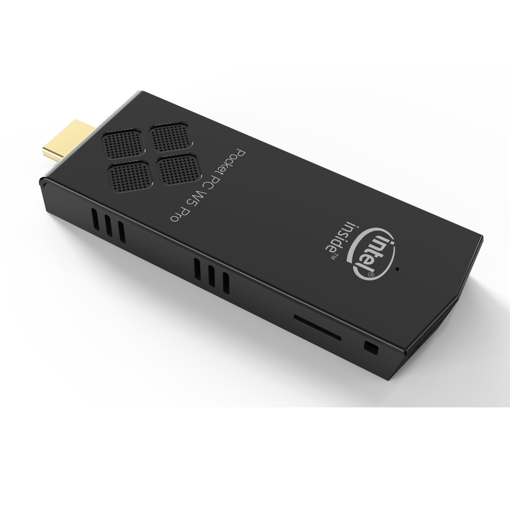 T5 Intel Atom Z8350 ได้รับอนุญาต windows10 แท่งคอมพิวเตอร์เดสก์ท็อป Mini PC พร้อม RAM 4GB 64GB ROM, 