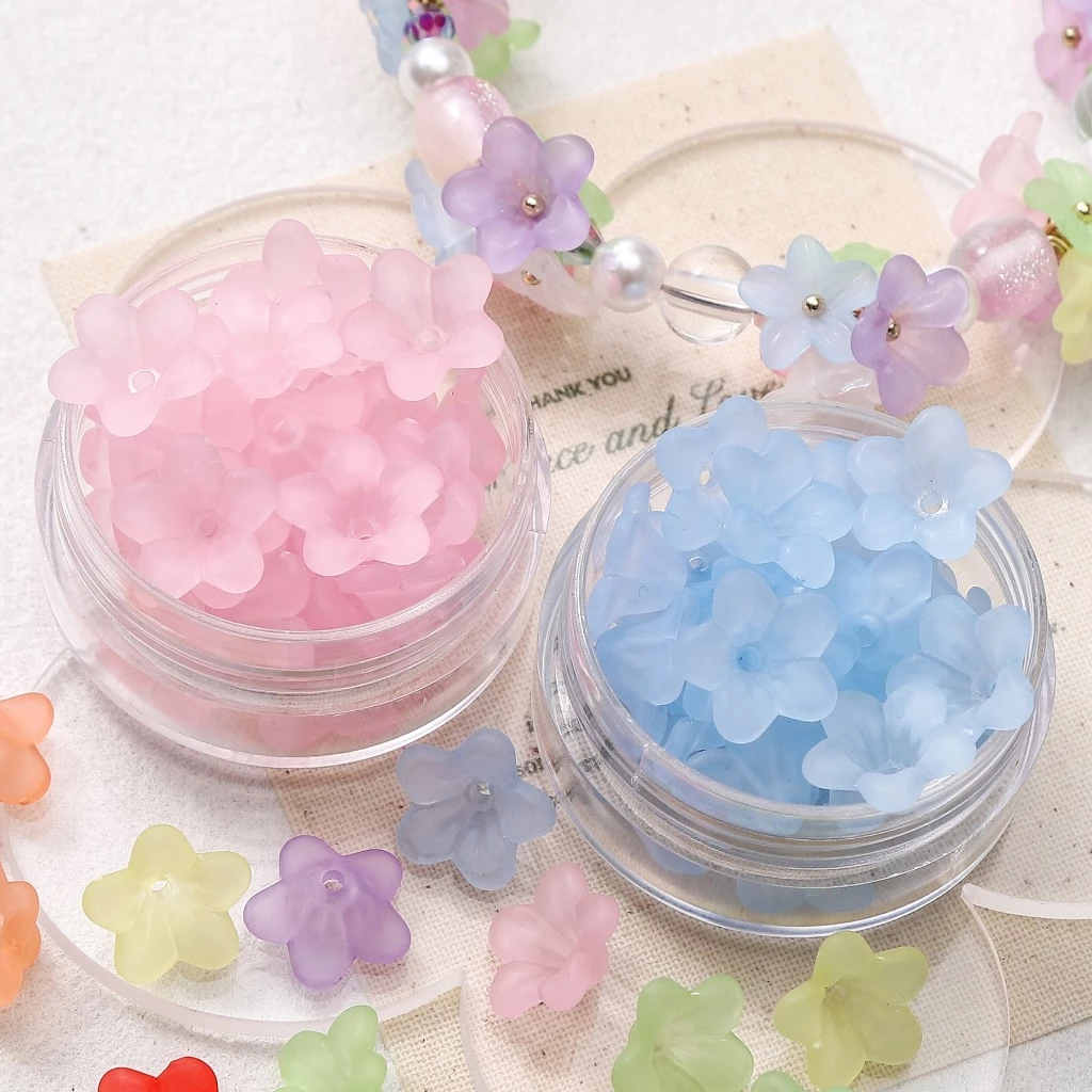 เครื่องประดับสร้อยข้อมือ DIY สร้างสรรค์ จากดอกไม้ดาวห้าแฉก Tuta ขนาด 12 มม.