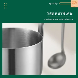 🔥ส่งจากกรุงเทพท้องถิ่น🚚หรูหรา กระบวยสแตนเลส 304 ไวน์ กาแฟ เบียร์ น้ำมัน ครัว ด้ามยาว เททัพพี 25/50/125/250/500ml