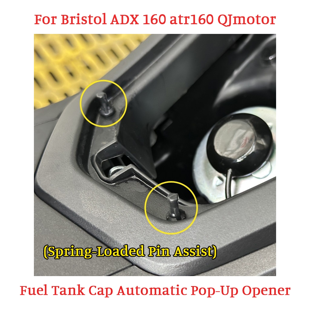 สําหรับ Bristol ADX 160 atr160 QJ มอเตอร์ดัดแปลงฝาถังน้ํามันอัตโนมัติ Pop-Up Opener (สปริง-โหลด Pin 