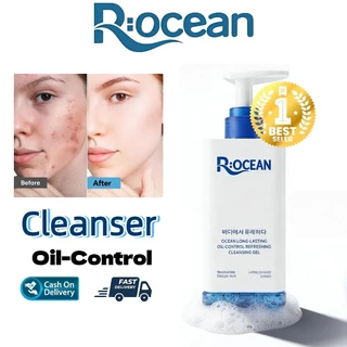 Rocean Salicylic Acid Exfoliating Cleanser 150g Oil Control Acne Treatment ทําความสะอาดล้ําลึกล้างหน้า