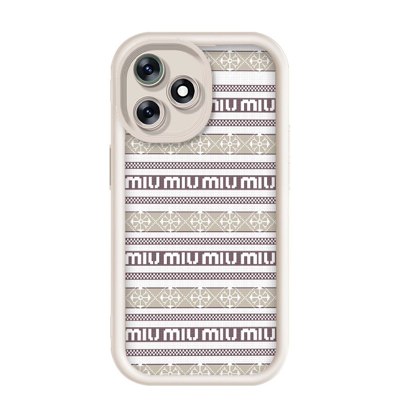 สําหรับ Tecno Spark Go 2024/Tecno Spark 20/Tecno Spark 20C,Miu ตัวอักษรภาพรวมเคสโทรศัพท์ป้องกัน