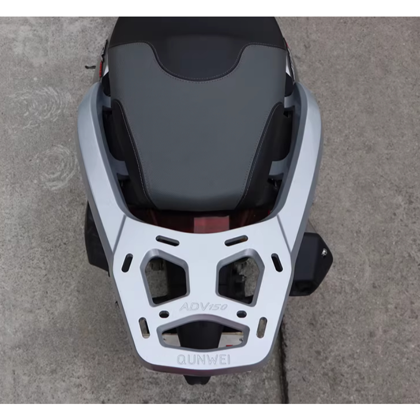 Bristol ADX160 แร็คหลังหล่ออลูมิเนียมกล่องด้านบนวงเล็บ Heavy Duty Bracket QJMoto ATR 160 Plug and Pl