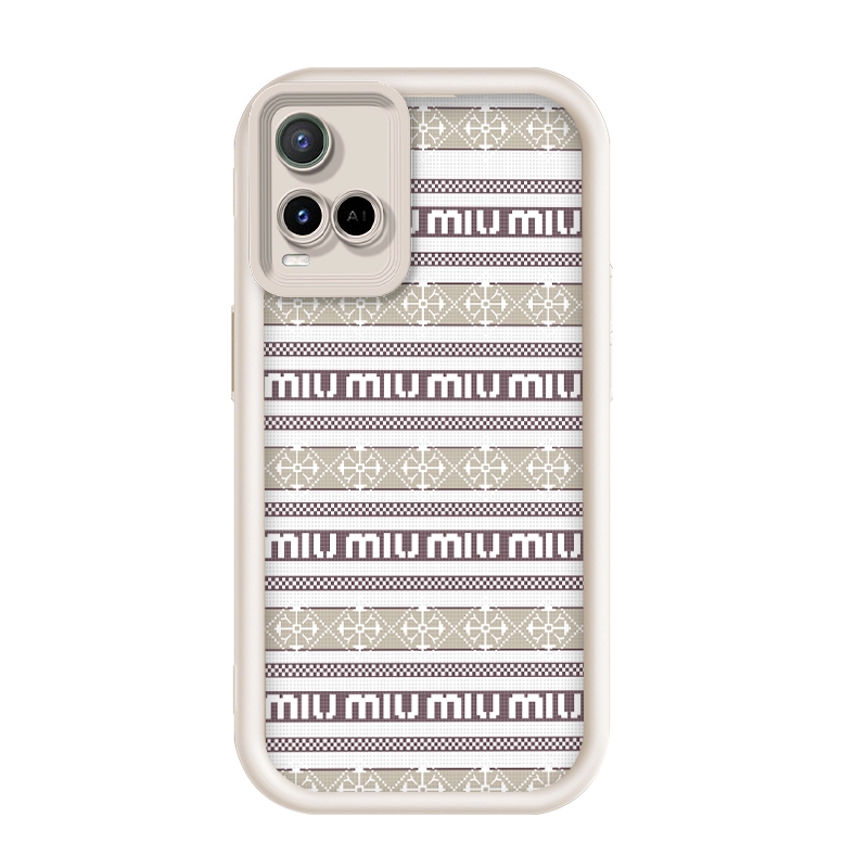 สําหรับ Vivo Y21/Vivo Y21s,Miu ตัวอักษรภาพรวมเคสป้องกันโทรศัพท์