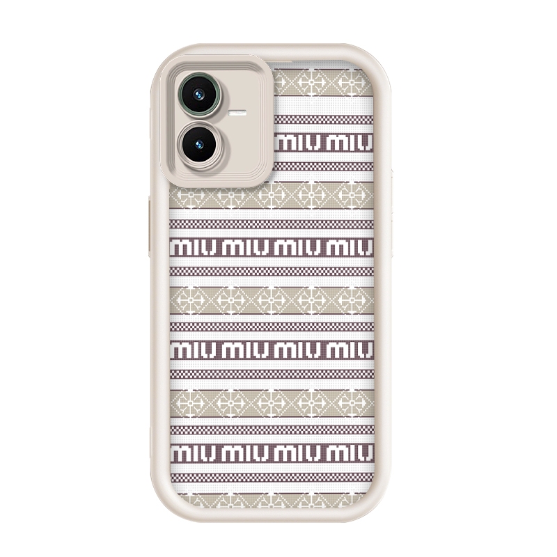 สําหรับ Vivo Y22/Vivo Y22s/Vivo Y22t,Miu ภาพตัวอักษรรวมเคสโทรศัพท์