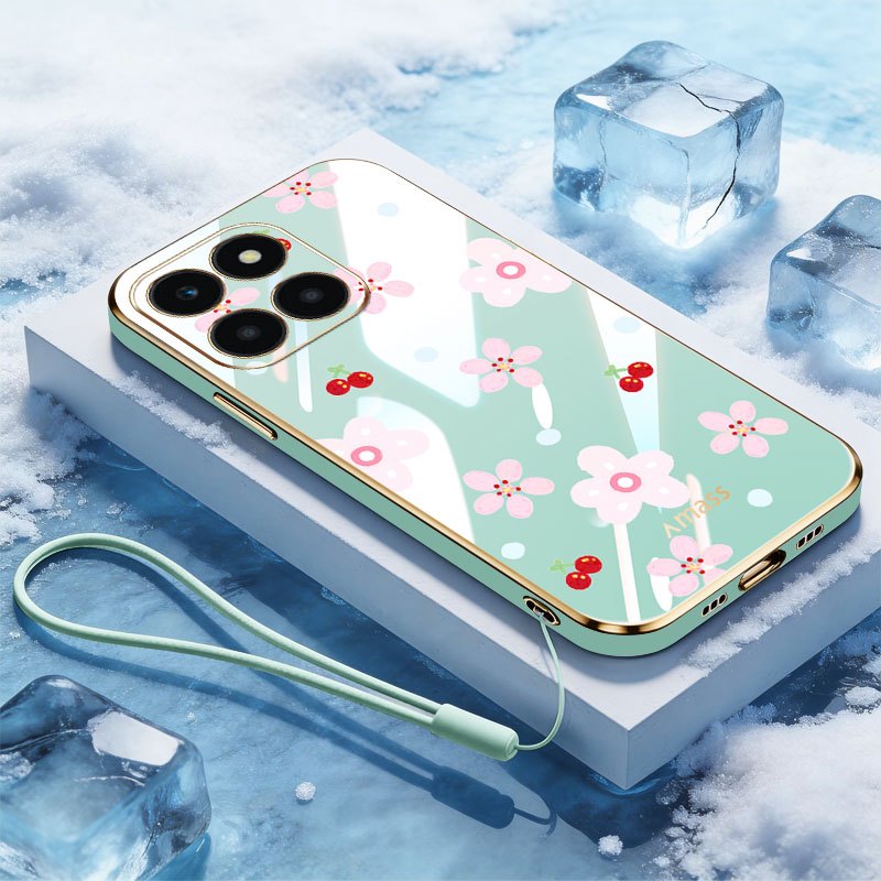 VRQR สําหรับ Huawei Honor X7D X7C Honor 400 200 สมาร์ท 5G 4G เต็มหน้าจอกลีบเชือกฟรีกันกระแทกเคสโทรศั