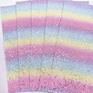 [ของเล่นโผล่] ผ้าละลายลูกปัด Perler สีรุ้ง ผ้าละลายสีสัน ผ้าละลายกลิตเตอร์ ผ้าซินเดอเรลล่า