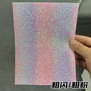 [ของเล่นโผล่] ผ้าละลายลูกปัด Perler สีรุ้ง ผ้าละลายสีสัน ผ้าละลายกลิตเตอร์ ผ้าซินเดอเรลล่า