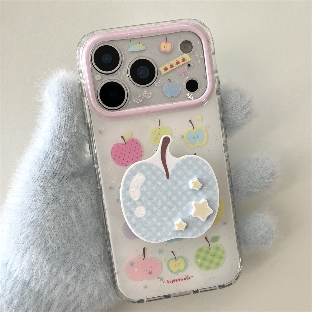 สําหรับ iphone Case 17 Pro Max 16 Pro Max 15 Pro Max เคสโทรศัพท์ apple สีสันสดใส