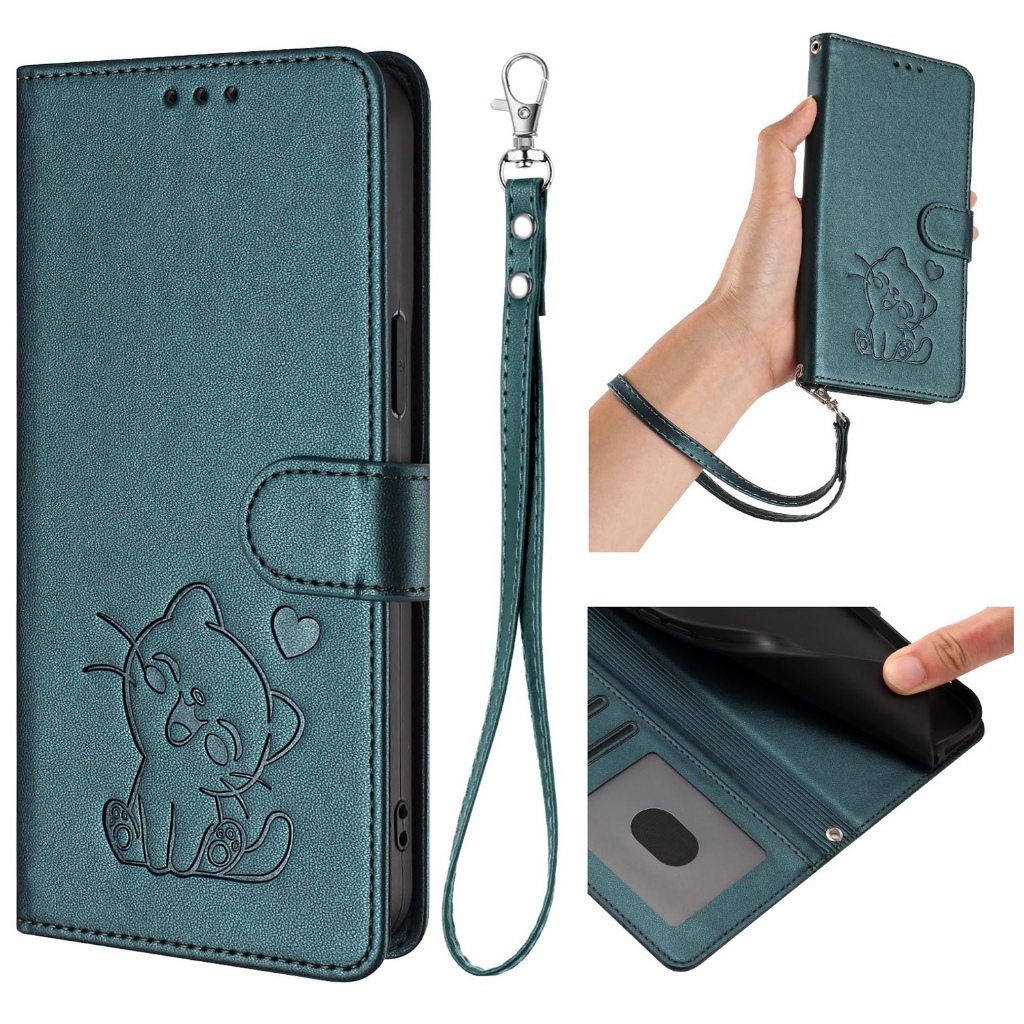 นูนพลิกกระเป๋าสตางค์เคสโทรศัพท์หนัง PU สําหรับ VIVO Y400 Y300 Pro + Y300T Y200 Y200E Y100 Y100A Y100
