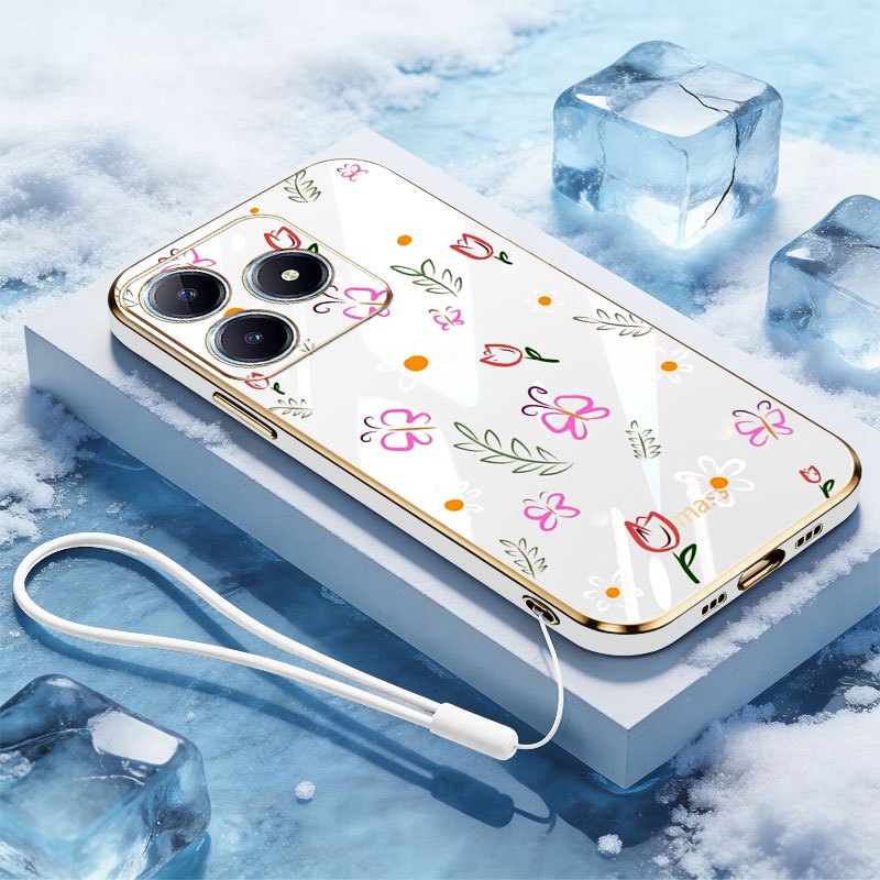 VRQR สําหรับ Oppo Realme C53 C51 C63 C61 Realme หมายเหตุ 50 60X 60 70T 70 4G Narzo N53 N63 N61 เต็มห