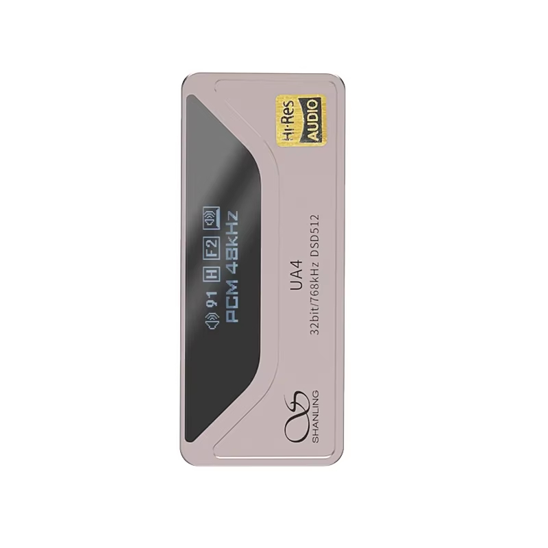 SHANLING UA4 หมวก MQA แบบพกพา USB DAC AMP เครื่องขยายเสียงหูฟัง Hi-Res Audio ES9069Q ชิป PCM768 DSD5