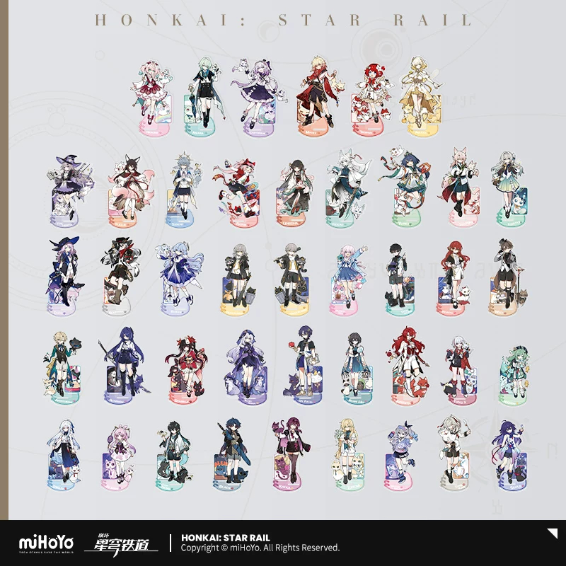 Sunsyea Honkai Star Rail สินค้าอย่างเป็นทางการ miHoYo เดิมแท้ XBDMM Series อะคริลิคใบมีด Kafka Jing 