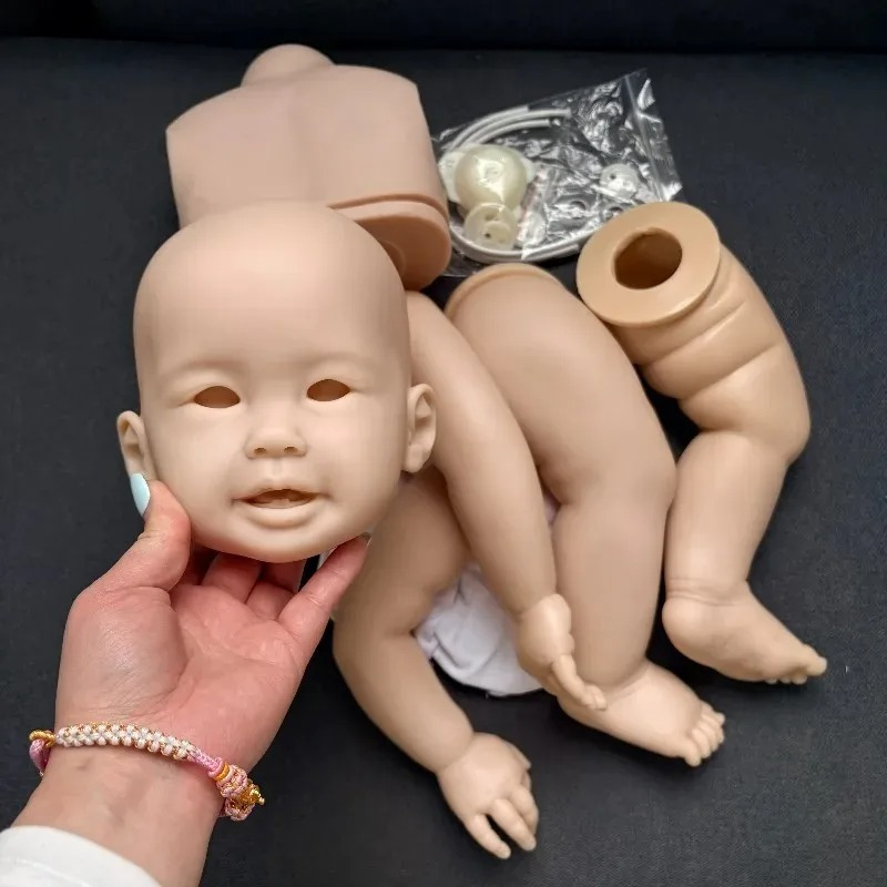 27 นิ้ว Teegan ชุด DIY Reborn ตุ๊กตาอะไหล่ Body และ Limbs Unpainted และประกอบ DIY DOLL ชุด