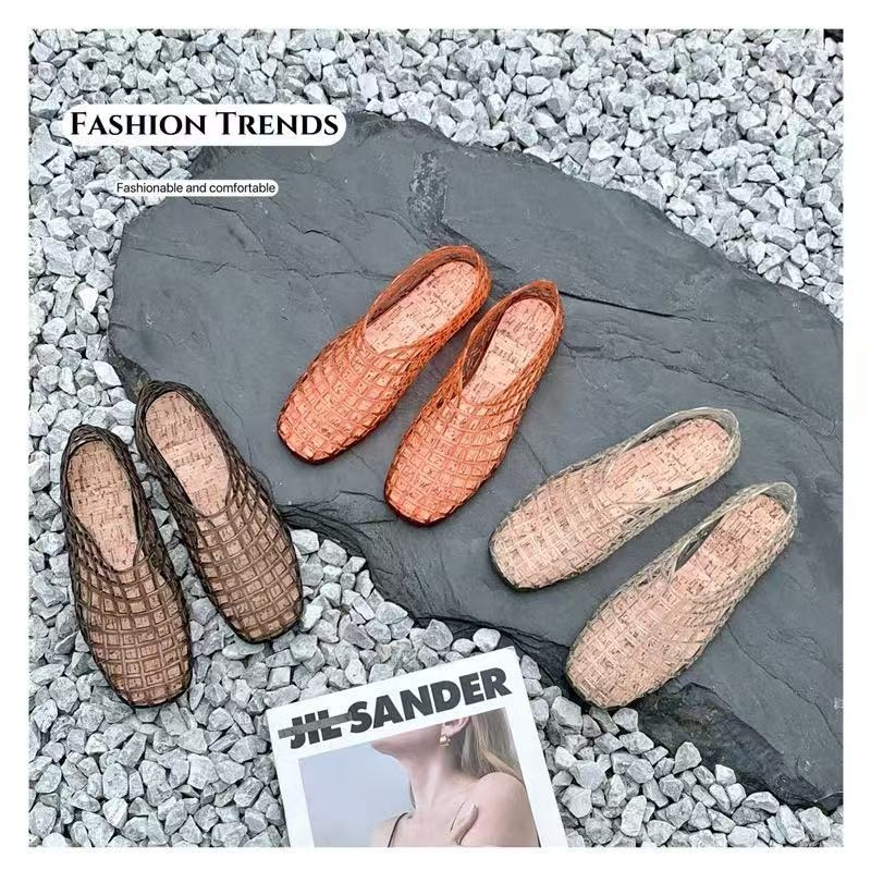 【Chai Shoes】รองเท้าแตะผู้หญิง รองเท้าเจลลี่ กันน้ำ ระบายอากาศ ใส่สบาย เดินช้อปปิ้ง ทำงาน ท่องเที่ยว กันลื่น ราคา ถูกที่สุด ดีลบีเคเค แกลเลอรีภาพที่ 7
