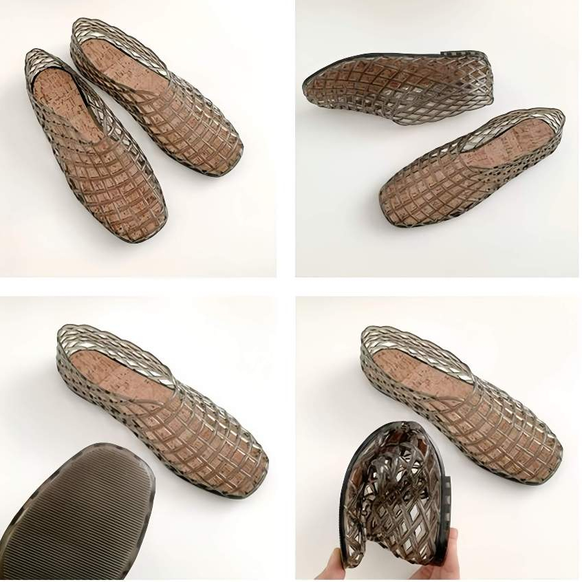【Chai Shoes】รองเท้าแตะผู้หญิง รองเท้าเจลลี่ กันน้ำ ระบายอากาศ ใส่สบาย เดินช้อปปิ้ง ทำงาน ท่องเที่ยว กันลื่น ราคา ถูกที่สุด ดีลบีเคเค แกลเลอรีภาพที่ 8