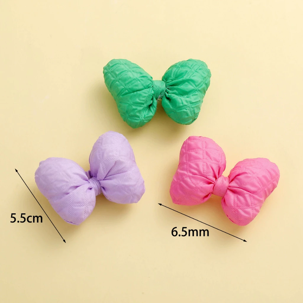 5 ชิ้นที่มีสีสันผ้าฝ้ายที่เต็มไปด้วยโบว์ Headwear แฮนด์เมด diy เครื่องประดับเครื่องแต่งกายอุปกรณ์เสริม thumbnail 3
