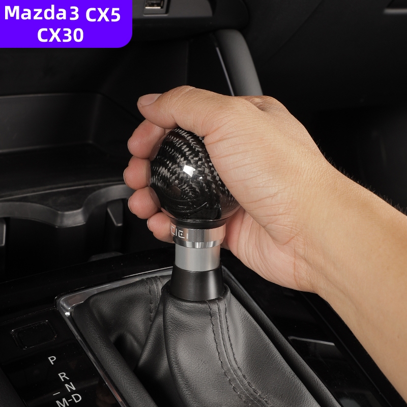 Mazda 3 CX30 CX5 CX6 หัวกลมเกียร์เกียร์เกียร์เกียร์เกียร์หัวคันเกียร์
