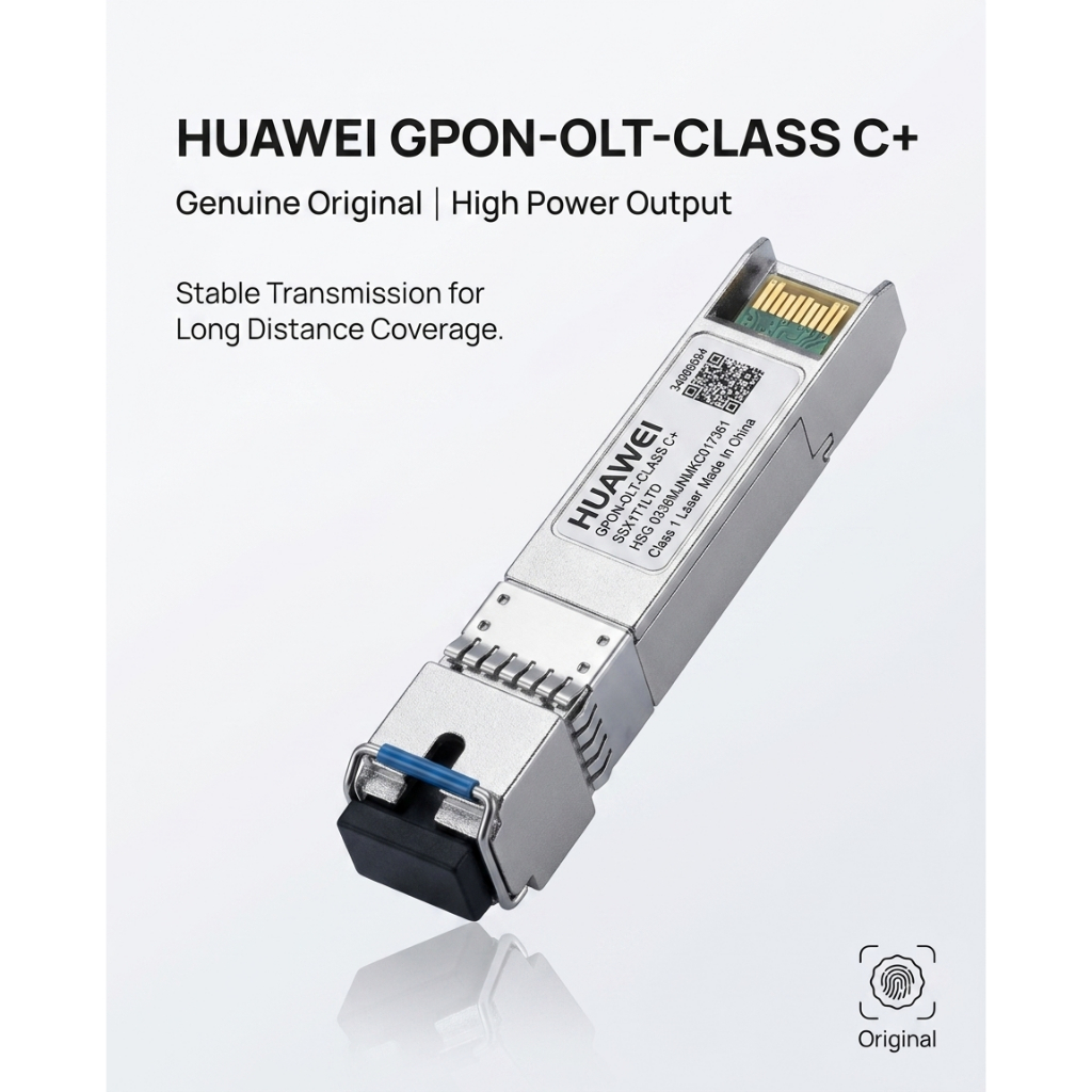 HUAWEI Original GPON OLT Class C+ SFP โมดูล GPON-OLT-CLASS C+20km