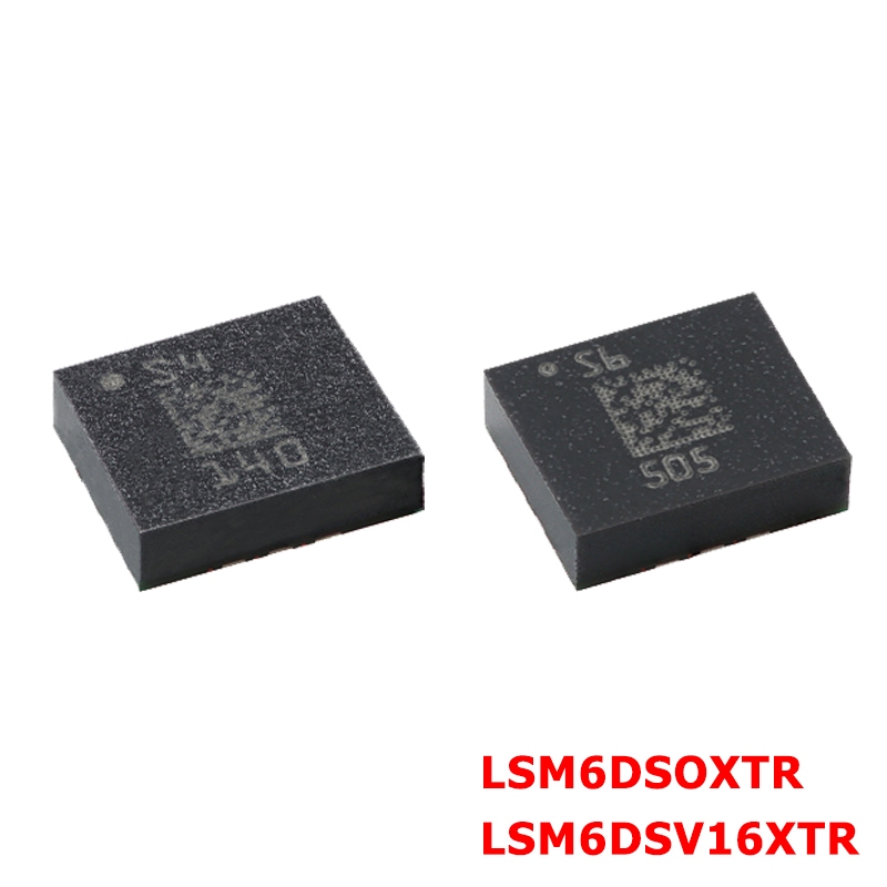 LSM6DSOXTR LSM6DSV16XTR LGA-14 6DoF Inertial การวัดหน่วย 3D Accelerometer Gyroscope Sensor ชิปสําหรั