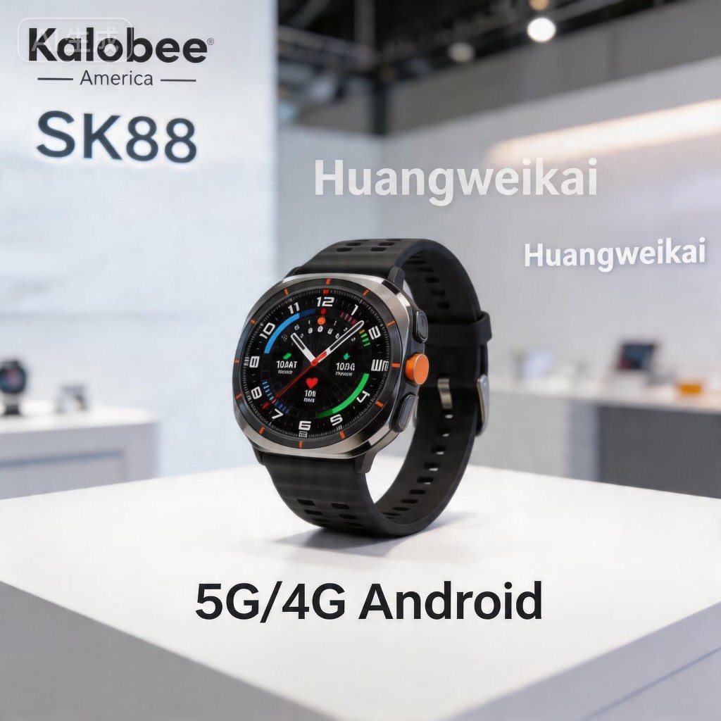 Kalobee 2026 SimCard + กล้องหมุน smart watch sk88 Ultra 4G Cellular Card SmartWatch 3+32GB AMOLED Wi