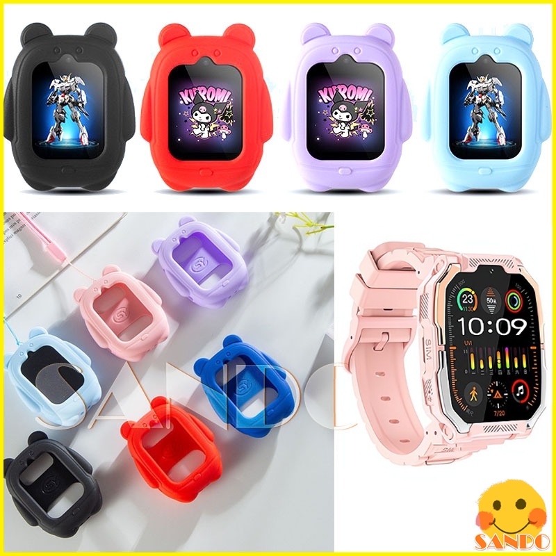 🔥พร้อมส่ง เคส รุ่น kiumo เคสซิลิโคนอ่อนนุ่ม kiumo smart watch การ์ตูน kiumo เด็กนาฬิกาฝาครอบป้องกันแขวนสายคล้องคอ kiumo ฝาครอบนาฬิกา