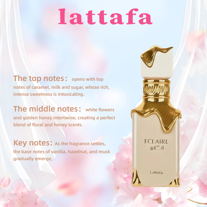 Lattafa Eclaire Perfume EDP 100ml สําหรับผู้หญิง