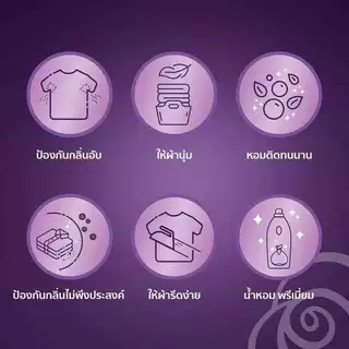 Soft Protective Clothing Care Agent ความจุขนาดใหญ่ Family 1100ML x6