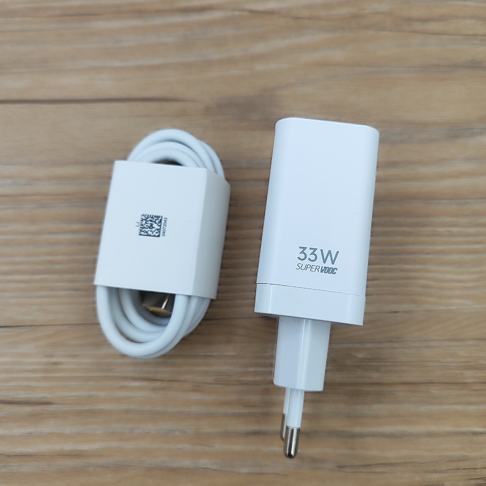 Original Realme 33W Charger Supervooc EU Fast Charging Adapter สําหรับ Realme C83 C85 Pro C61 C73 C7