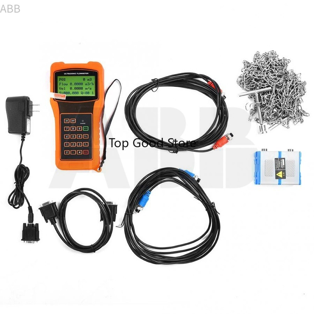 TUF-2000H TS-2(DN25~DN100) TM-1(DN50~DN700mm) TL-1(DN300~DN6000)เครื่องวัดอุลตร้าโซนิค แบบใช้มือถือ 