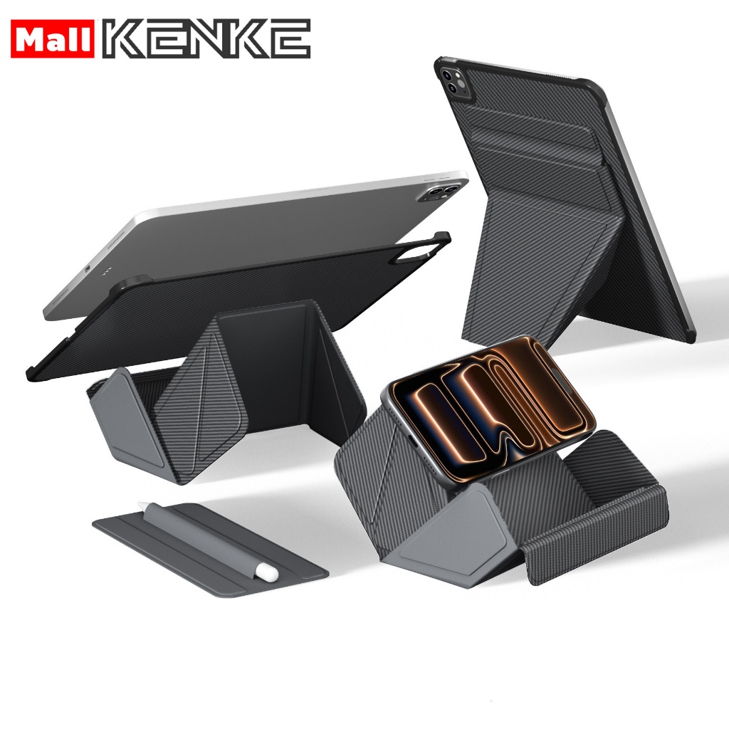 สินค้าใหม่ KENKE เคสแท็บเล็ต iPad 2026 แบบแม่เหล็ก 2-in-1 ถอดได้ สำหรับ iPad Air Pro 11 นิ้ว M2/M4/M5 13 นิ้ว 12.9 ipad air 11 นิ้ว m3 Air 5 6 7 8 เคส ipad 10 gen11 A16 mini 6 mini 7 A17 Pro case cover ipad