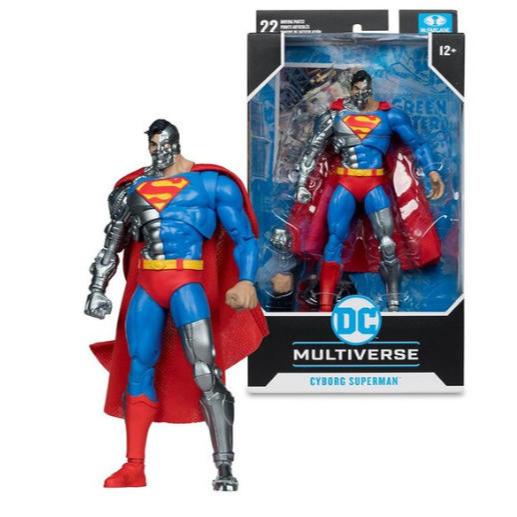 ของเล่น Mcfarlane DC Multiverse – Cyborg Superman Action Figure ของเล่น 18 ซม. ราคา ถูกที่สุด ดีลบีเคเค แกลเลอรีภาพที่ 3