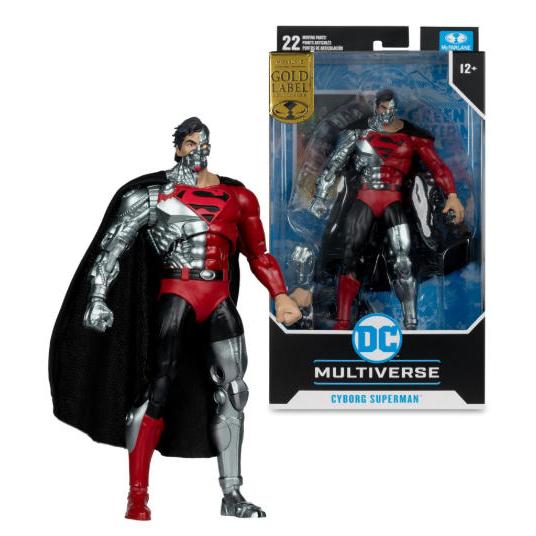 ของเล่น Mcfarlane DC Multiverse – Cyborg Superman Action Figure ของเล่น 18 ซม. ราคา ถูกที่สุด ดีลบีเคเค แกลเลอรีภาพที่ 2