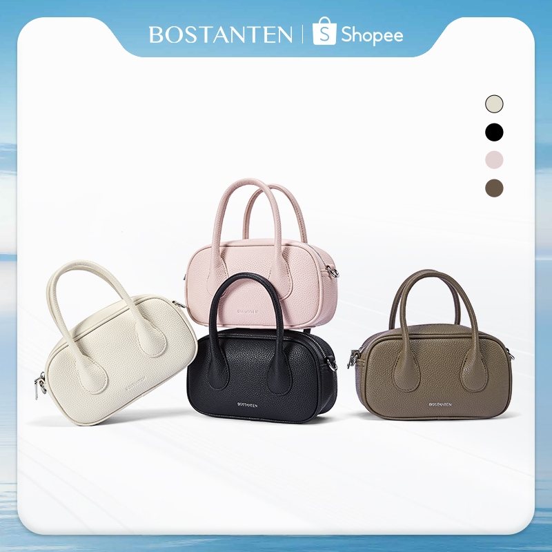 BOSTANTEN Arcady bag กระเป๋าสะพายข้างสำหรับผู้หญิง ดีไซน์ทันสมัย ​​ใช้งานได้หลากหลาย สายสะพายปรับได้ กระเป๋าถือ