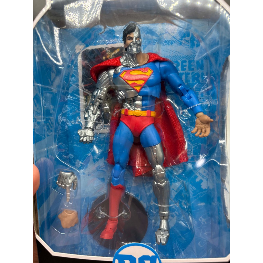 ของเล่น Mcfarlane DC Multiverse – Cyborg Superman Action Figure ของเล่น 18 ซม. ราคา ถูกที่สุด ดีลบีเคเค แกลเลอรีภาพที่ 5