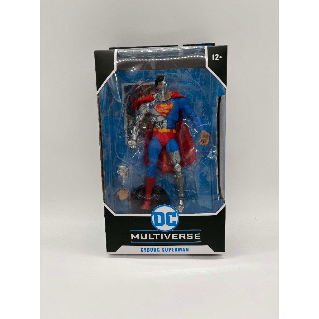 ของเล่น Mcfarlane DC Multiverse – Cyborg Superman Action Figure ของเล่น 18 ซม. ราคา ถูกที่สุด ดีลบีเคเค แกลเลอรีภาพที่ 6