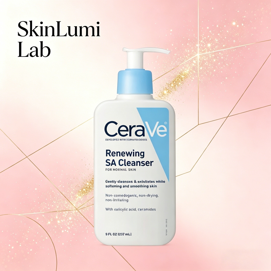 CeraVe SA Cleanser 237ml โฟมล้างหน้าสูตรอ่อนโยนพร้อมการซ่อมแซมสิ่งกีดขวาง