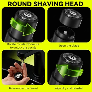 ENCHEN A6 Electric Hair Trimmer เครื่องตัดแต่งขนไฟฟ้า เครื่องโกนสำหรับผู้หญิง แบบ 2-in-1 อุปกรณ์กำจัดขนบริเวณร่างกายและใต้วงแขน สินค้ารับประกัน 1 ปี