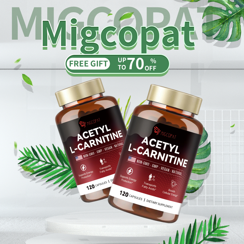 Migcotat L-Carnitine 1500 Mg รองรับการผลิตพลังงาน, Aids Fat Burning, Boost การออกกําลังกาย Performan