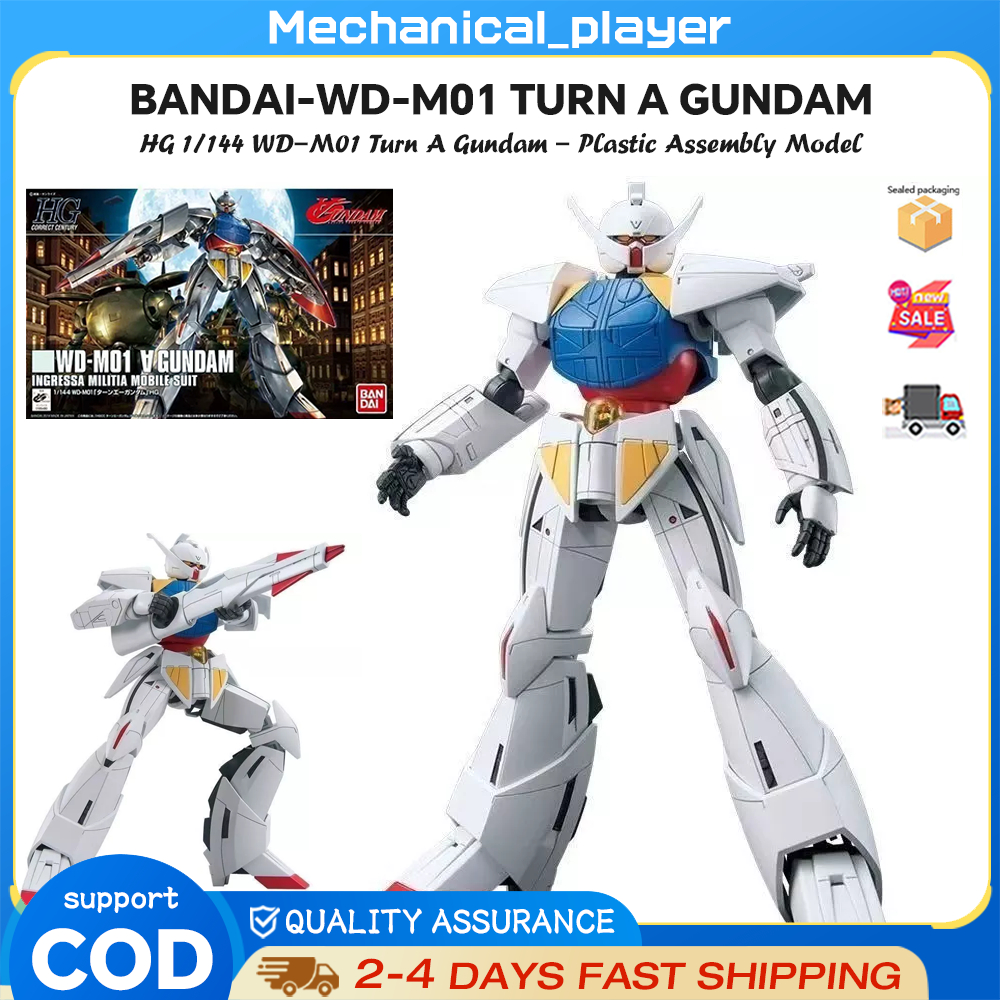 Gun gundam toys HG 1/144 WD-M01 Turn A Gundam - Plastic Assembly Model toy Assembly Model Gift