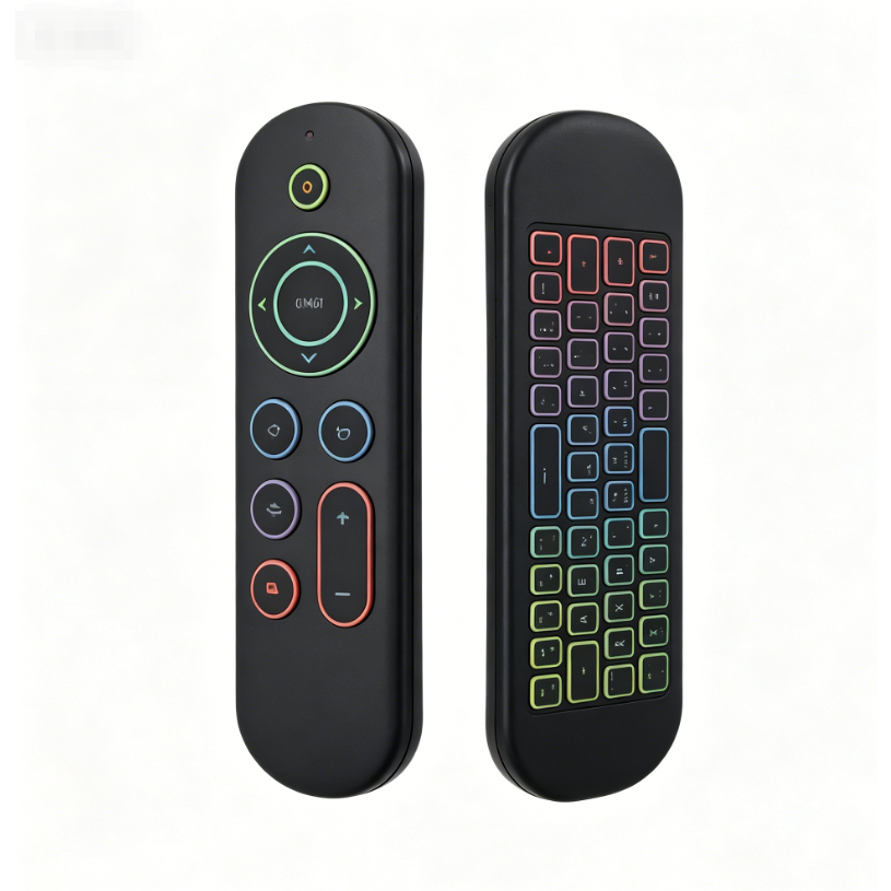 M5 Air Mouse รีโมทคอนโทรล 2.4G ไร้สาย BT 5.2 Mini คีย์บอร์ด 6 แกน Gyro สําหรับ Android TV กล่อง PC โปรเจคเตอร์