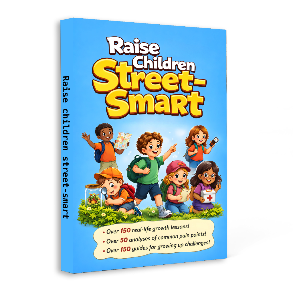 ของแท้ In-StockRaise Children Street-Smart: Essential Safety Skills & Smart Thinking สําหรับเด็กอายุ 7-14