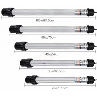 COD หลอดยูวีบ่อปลา รุ่นใหม่แบบจม Creator UV-20w/30w/40w/100w หลอดคู่ ฆ่าเชื้อโรค ฆ่าตะไคร่ ทำน้ำใส