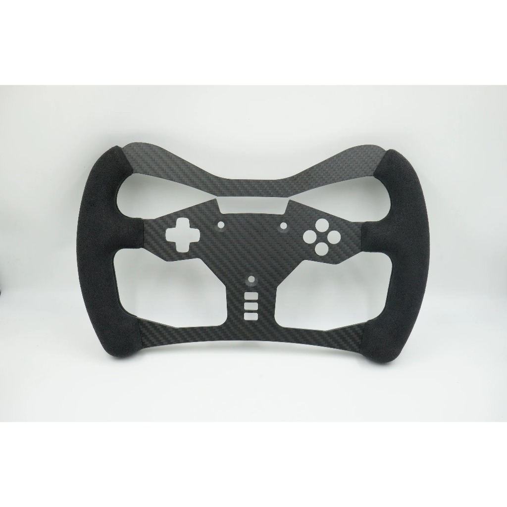 SIMPUSH GTF1 พวงมาลัยเกมแข่งรถคาร์บอนไฟเบอร์ Ultra-Light เหมาะสําหรับ PXN WAS VD4 VD6