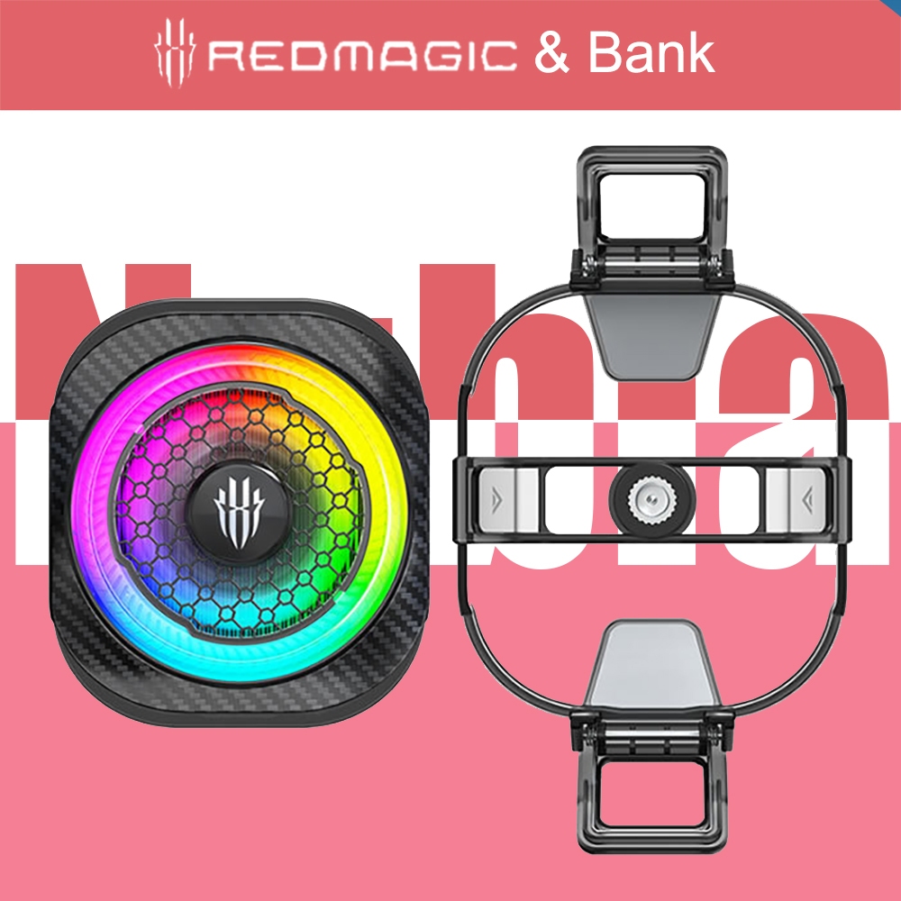Nubia Redmagic VC Cooler 8 Pro Magnetic Phone Cooler 36W Gaming/Live Streaming Cooling Fan